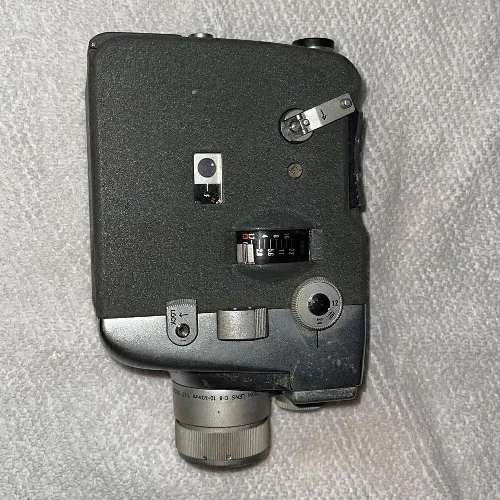 Vintage Canon 8mm Movie Moto Zoom 8 EER Camera 1960’s Untested